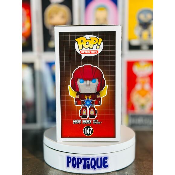 Transformers Hot Rod with Matrix Funko Pop Vinyl Figure #147 - Picture 4 of 6